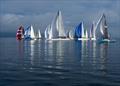 Racecourse action at the Tacoma Yacht CLub's WInter Vashon race © Dawn Umstot