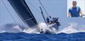 Roy P. Disney at the helm of Pyewacket © Ultimate Sailing