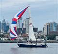 Defiant, winner of the PHRF Class at the 2025 Philadelphia Cup Regatta © Irina Bernatsky