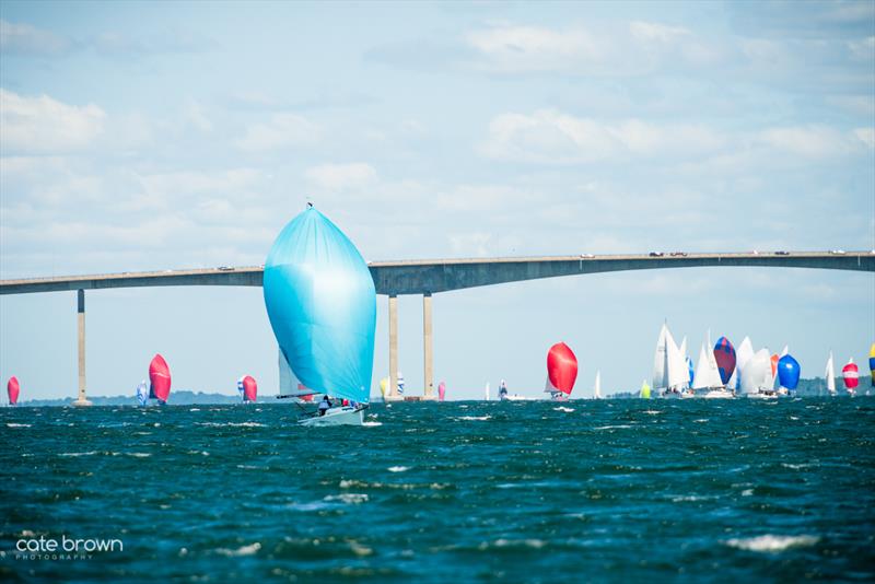 Conanicut Yacht Club Around the Island Race photo copyright Cate Brown Photography taken at Conanicut Yacht Club and featuring the PHRF class