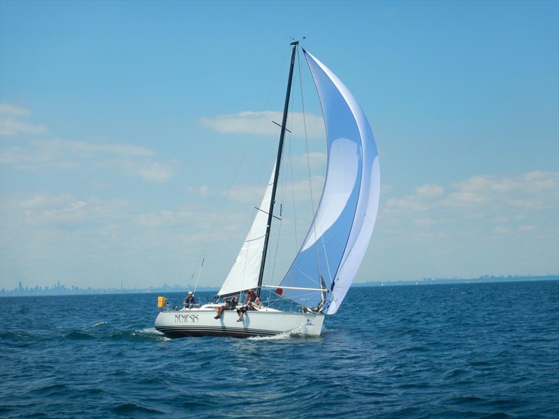 Full sails equate to happy sailors and good VMG at the Lake Ontario 300 Challenge - photo © Image courtesy of the Laske Ontario 300 Challenge