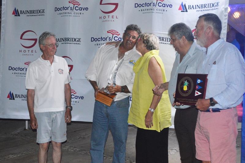 Senara Felix Andre Hunter Trophy - 2019 Pineapple Cup photo copyright Edward Downer / Pineapple Cup taken at Montego Bay Yacht Club and featuring the PHRF class