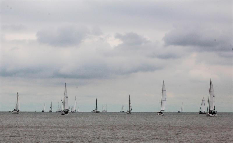 Racecourse action at the 2018 Harvest Moon Regatta - photo © Image courtesy of the Harvest Moon Regatta/Lakewood Yacht Club