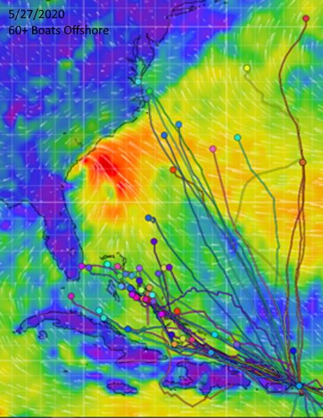 The SDSA's 2020 Homeward Bound Flotilla helped hundreds of yachts return to the mainland USA from the Caribbean - photo © Image courtesy of the Salty Dawg Sailing Association