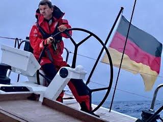 Aboard the S/V Escape during the SDSA's 2020 Homeward Bound Flotilla photo copyright Salty Dawg Sailing Association taken at Salty Dog Sailing Club and featuring the PHRF class