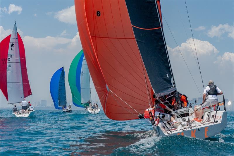 2021 Helly Hansen NOOD Regatta Chicago photo copyright Mark Albertazzi taken at Chicago Yacht Club and featuring the PHRF class