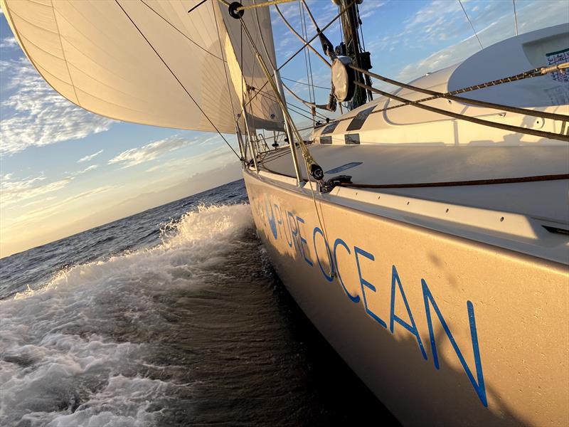 Pure Ocean aims to raise environmental awareness and action by sponsoring events such as the Lorient-Bermuda Challege - photo © Image courtesy of Pure Ocean