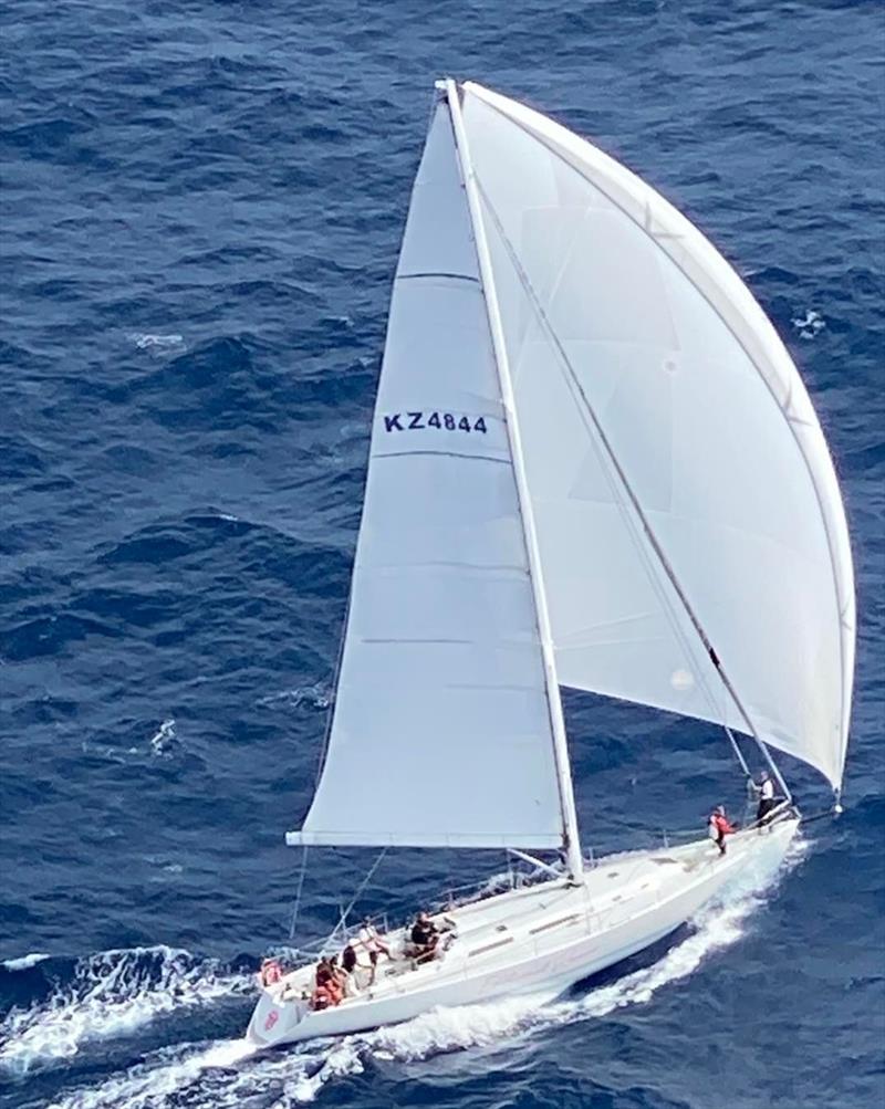 Davidson 55 - Emotional Rescue - Auckland - Three Kings Race - April 2022 photo copyright RNZYS Media taken at Royal New Zealand Yacht Squadron and featuring the PHRF class