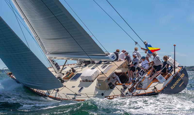 Running Tide wins PHRF 2 in the NYYC 168th Annual Regatta's Around-the-Island Race photo copyright Daniel Forster Photography taken at New York Yacht Club and featuring the PHRF class