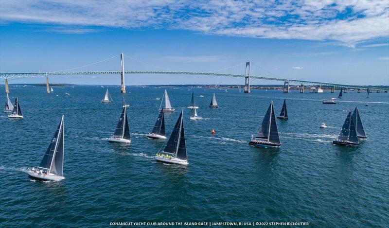 95th Conanicut Yacht Club Around the Island Race photo copyright Stephen R Cloutier taken at Conanicut Yacht Club and featuring the PHRF class