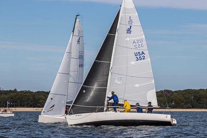 Racecourse action at the 2021 Whitebread Round the Whirl Regatta photo copyright Rich LaBella / www.RJlaBellaPhotos.com taken at Black Bear Yacht Racing Association and featuring the PHRF class