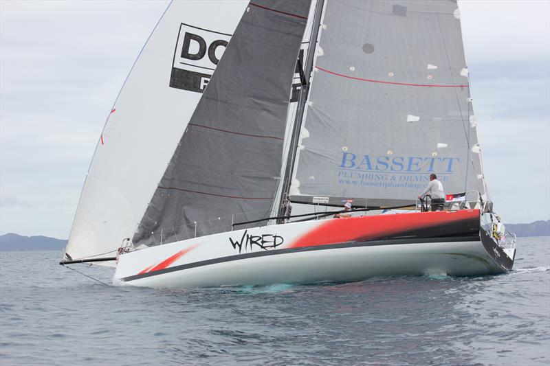 Wired Racing - Round North Island Race 2023 - Leg 1 Finish - Mangonui - February 28, 2023 photo copyright Sarah Wiblin taken at  and featuring the PHRF class