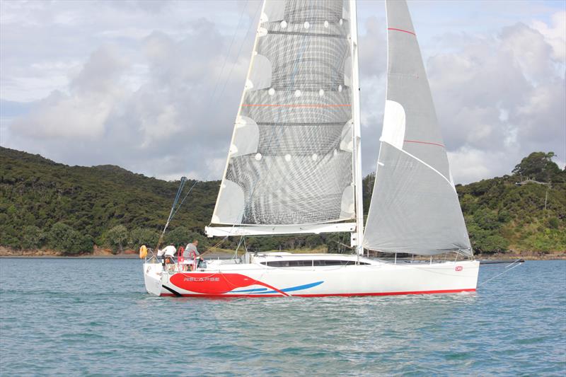 Relapse racing - Round North Island Race 2023 - Leg 1 Finish - Mangonui - February 28, 2023 photo copyright Sarah Wiblin taken at  and featuring the PHRF class