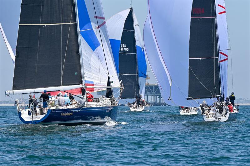 Long Beach Race Week photo copyright Tom Walker taken at Long Beach Yacht Club and featuring the PHRF class