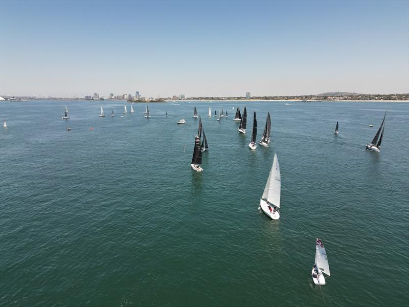 Charlie Course - Ullman Long Beach Race Week 2023, final day - photo © Long Beach Yacht Club