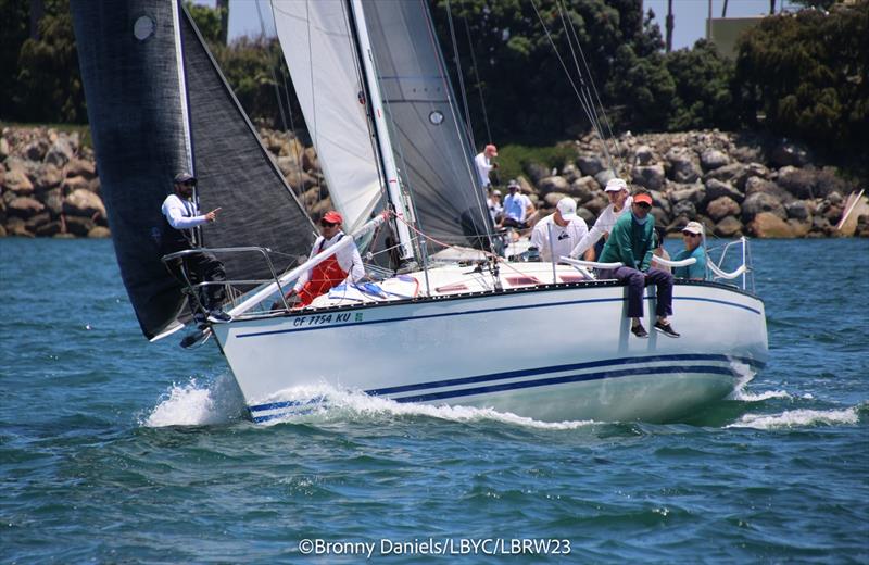 Schock 35 Class Winner: Code Blue, Robert Marcus, Alamitos Bay YC - Ullman Long Beach Race Week 2023, final day photo copyright Bronny Daniels taken at Long Beach Yacht Club and featuring the PHRF class