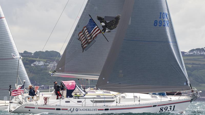 Racecourse action aboard AJ Wanderlust photo copyright Charlene Howard Collection taken at New Bern Yacht Club and featuring the PHRF class