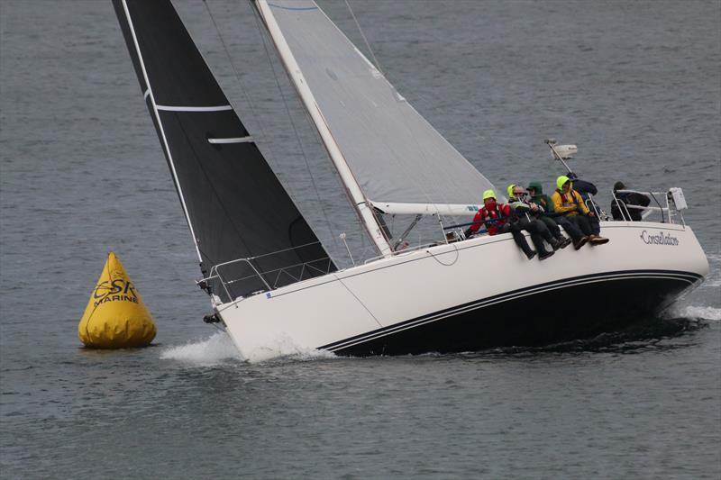 Racecourse action at the Tacoma Yacht CLub's WInter Vashon race - photo © Dawn Umstot