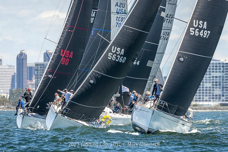 2023 Yachting Cup photo copyright Mark Albertazzi taken at San Diego Yacht Club and featuring the PHRF class