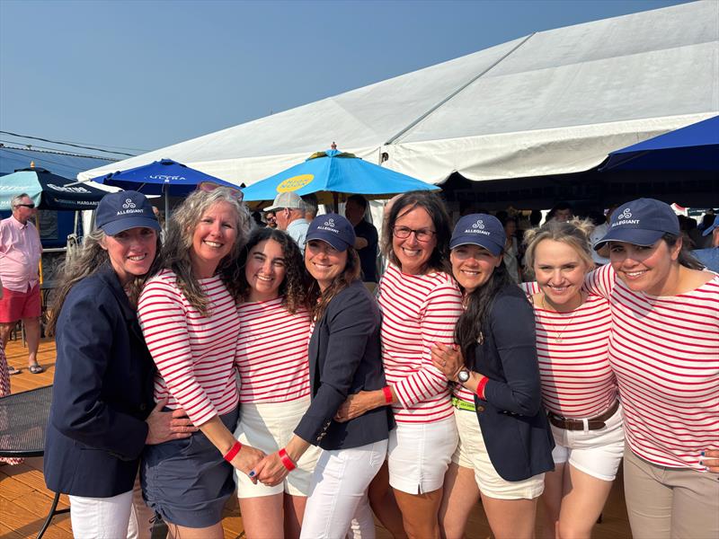 Allegiant Crew at Awards Ceremony - 2025 Annapolis to Newport Race - photo © Annapolis to Newport Race