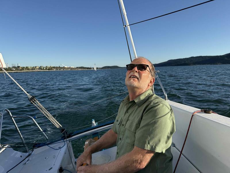 Paul Bieker in his happy place - photo © David Schmidt