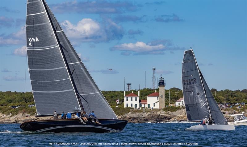98th Conanicut Island Around the Island Race photo copyright Stephen R Cloutier taken at Conanicut Yacht Club and featuring the PHRF class
