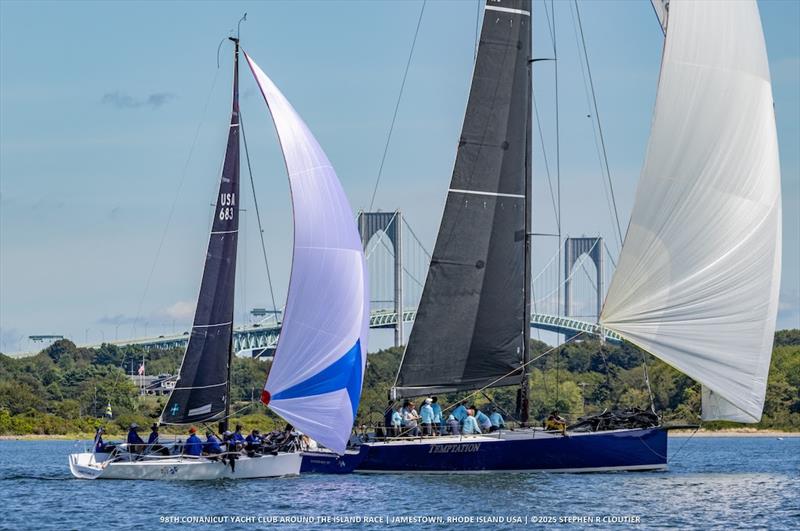 98th Conanicut Island Around the Island Race photo copyright Stephen R Cloutier taken at Conanicut Yacht Club and featuring the PHRF class