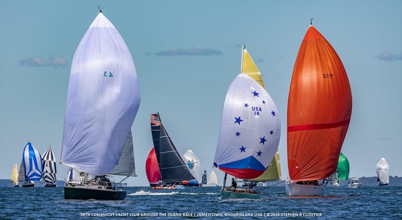 98th Conanicut Island Around the Island Race photo copyright Stephen R Cloutier taken at Conanicut Yacht Club and featuring the PHRF class