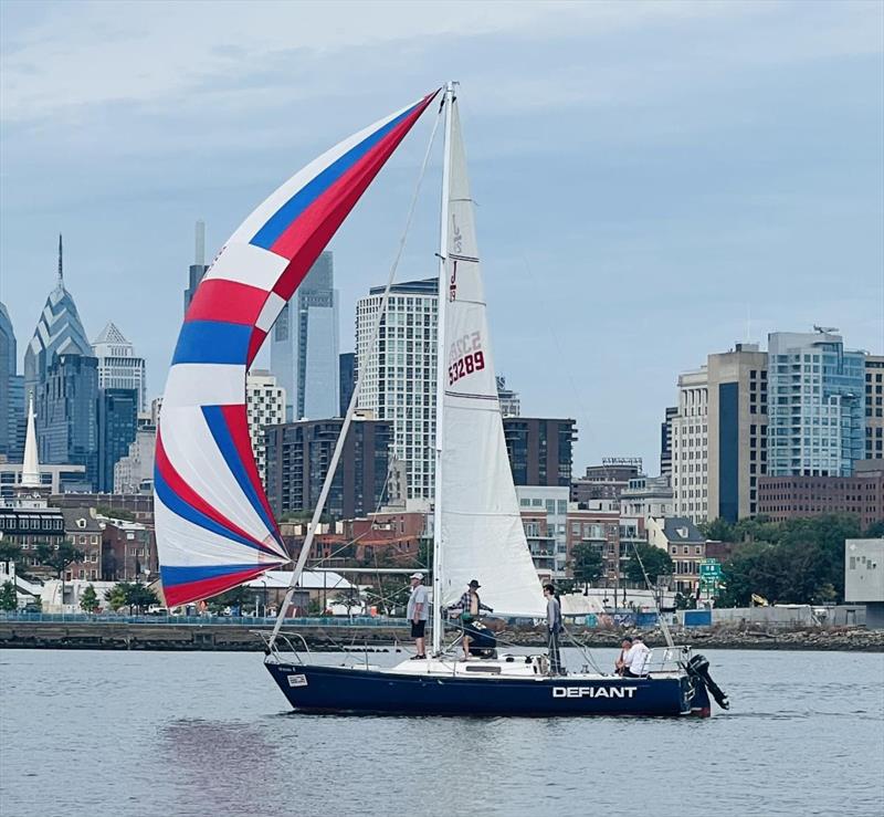 Defiant, winner of the PHRF Class at the 2025 Philadelphia Cup Regatta - photo © Irina Bernatsky