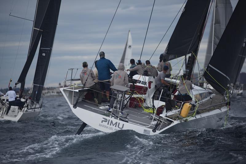 San Diego Hot Rum Series Day 2 photo copyright Bob Betancourt taken at San Diego Yacht Club and featuring the PHRF class
