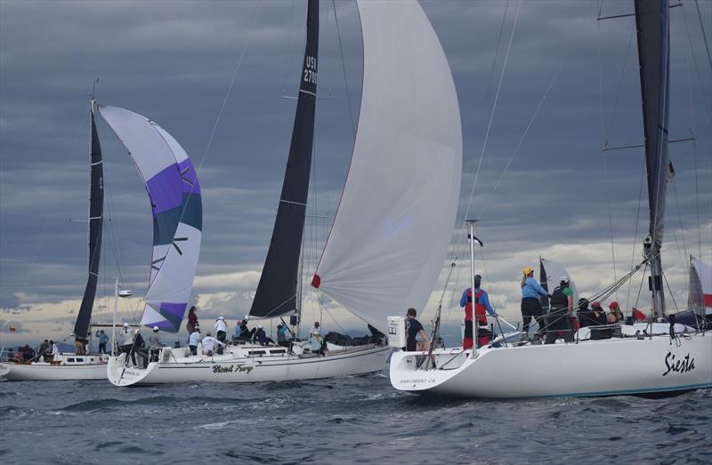 San Diego Hot Rum Series Day 2 photo copyright Bob Betancourt taken at San Diego Yacht Club and featuring the PHRF class