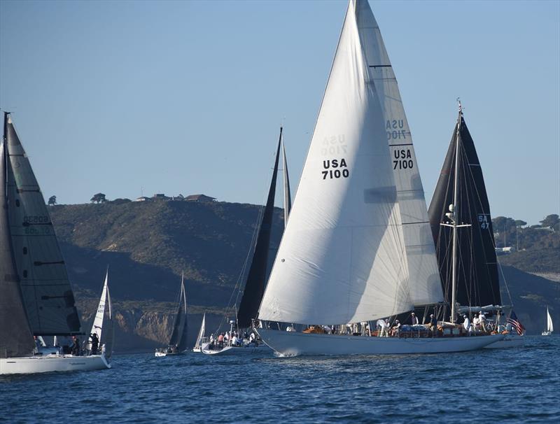 San Diego Hot Rum Series Day 3 photo copyright Bob Betancourt taken at San Diego Yacht Club and featuring the PHRF class