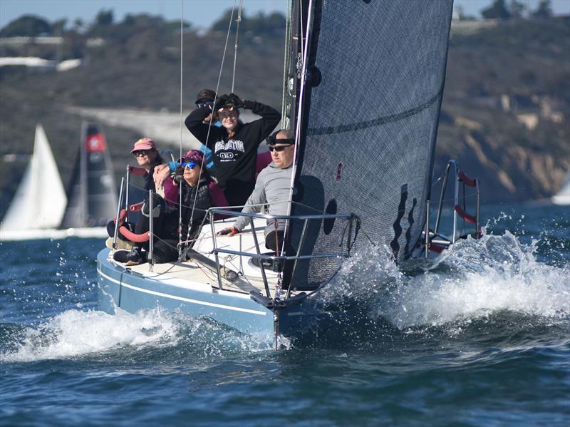 San Diego Hot Rum Series Day 3 photo copyright Bob Betancourt taken at San Diego Yacht Club and featuring the PHRF class