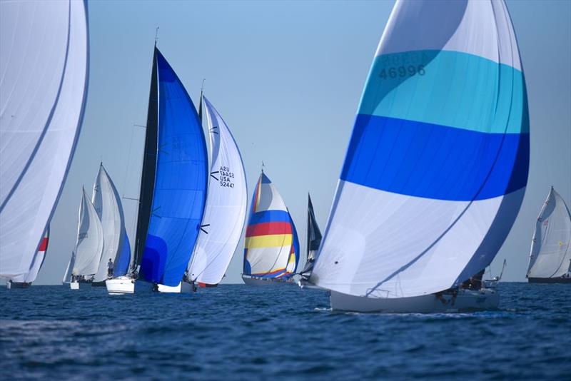 San Diego Hot Rum Series Day 3 photo copyright Bob Betancourt taken at San Diego Yacht Club and featuring the PHRF class