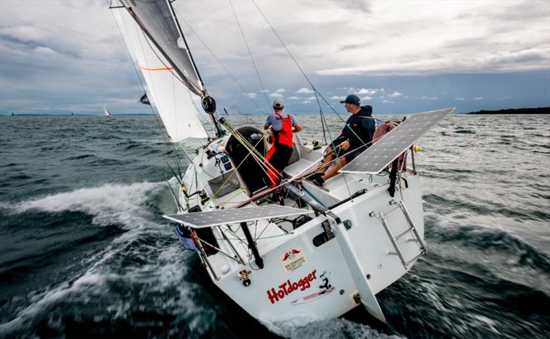 Hotdogger - Start and Leg 1 - Doyle Sails Round North Island Two Handed Yacht Race - February 28, 2026 - Auckland - photo © Suellen Hurling / Live Sail Die