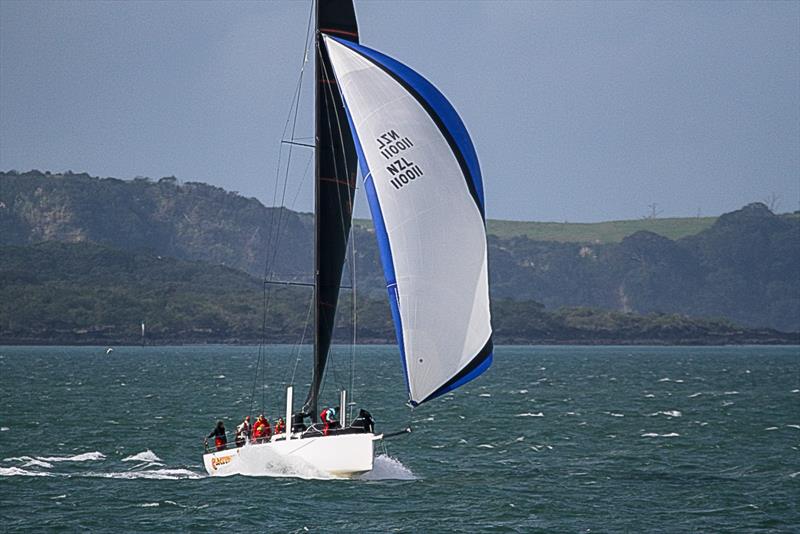 Clockwork on her way to win the Three Kings Yacht Race on April 16, 2026 - photo © Richard Gladwell - Sail-World.com/nz