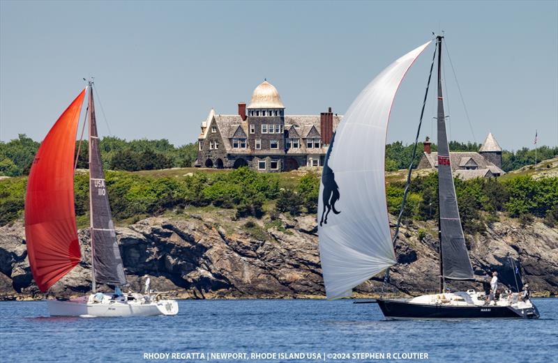 Rhody Regatta features a single 18-mile course circumnavigating Conanicut Island and offers a dynamic mix of open-water sailing and tactical shoreline strategy photo copyright Stephen R Cloutier taken at International Yacht and Athletic Club and featuring the PHRF class