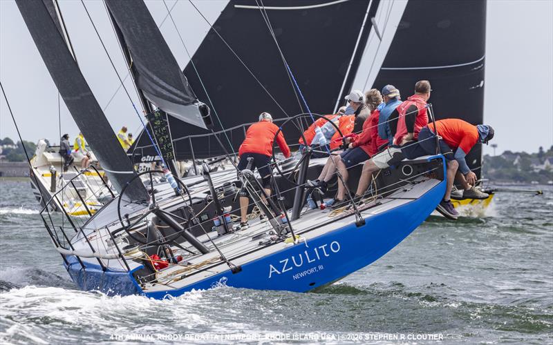 Azulito during the 2026 Rhody Regatta photo copyright Stephen R Cloutier taken at International Yacht and Athletic Club and featuring the PHRF class