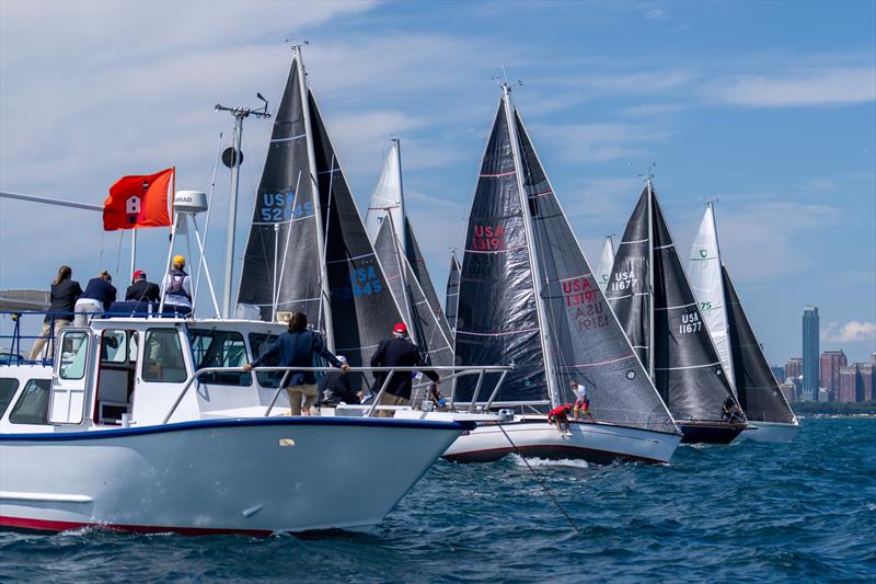 Racing Division Sets Sail in Chicago Yacht Club Race to Mackinac 2026 photo copyright Ian Roman taken at Chicago Yacht Club and featuring the PHRF class