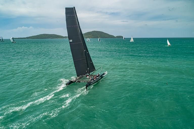 Parabellum (Extreme 40): Phuket Raceweek 2022 photo copyright Helicam Asia taken at Phuket Yacht Club and featuring the  class