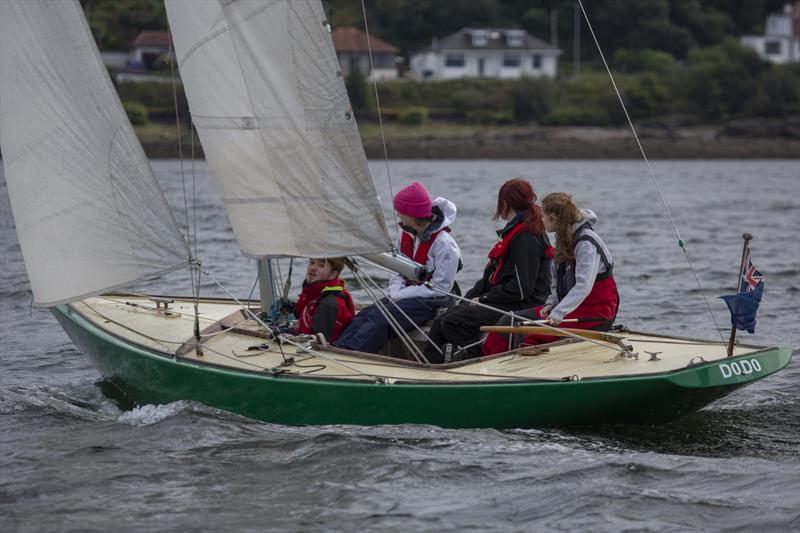 Royal Gourock Cadets sailing Clyde One Designs - photo © RYA Scotland