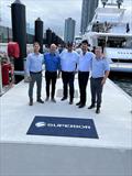 © Southport Yacht Club Southport Yacht Club's megayacht berth official opening © Southport Yacht Club