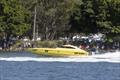 The Sting were trialling their new motors and ended up with one that was very much broken © Australian Offshore Powerboat Club