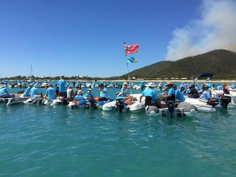 Shag Islet Cruising Yacht Club annual rendezvous in Gloucester Passage, Whitsundays, Queensland photo copyright SICYC taken at Shag Islet Cruising Yacht Club and featuring the Power boat class