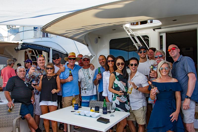 In Western Australia, Riviera and Belize owners heeded the call in huge and enthusiastic numbers to attempt a new Riviera world record at Matilda Bay on Perth's Swan River. - photo © Riviera