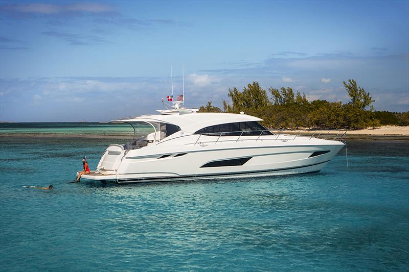 The Riviera 5400 Sport Yacht is an inspiring evolution of the single-level living designs for which the Sport Yachts are highly acclaimed. - photo © Riviera Australia