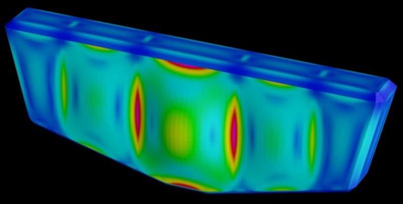 Fuel tank head pressure simulation - photo © Riviera Australia