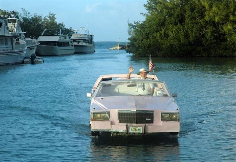 Cadillac convertible “boat car” photo copyright Cammy Clark / Miami Herald / Getty Images taken at  and featuring the Power boat class