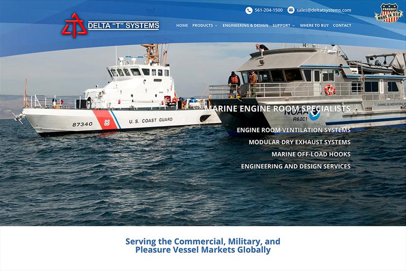 Delta `T` Systems launched a redesign of its website photo copyright Martin Flory Group taken at  and featuring the Power boat class