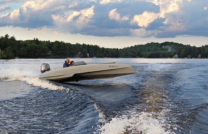 Testing of the Golden 21 on Lake Monomonac photo copyright Speeddream.org taken at  and featuring the Power boat class
